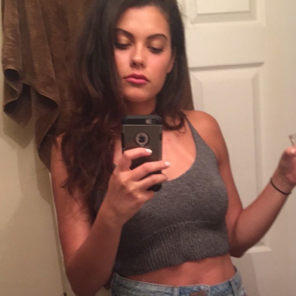 Brandy Melville sweater crop top